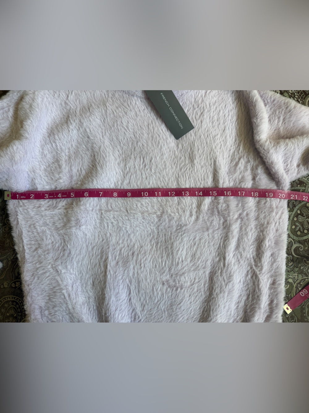 Sweater. French Connection Edith Knits  – Lilac Shimmer - Picture 6 of 7